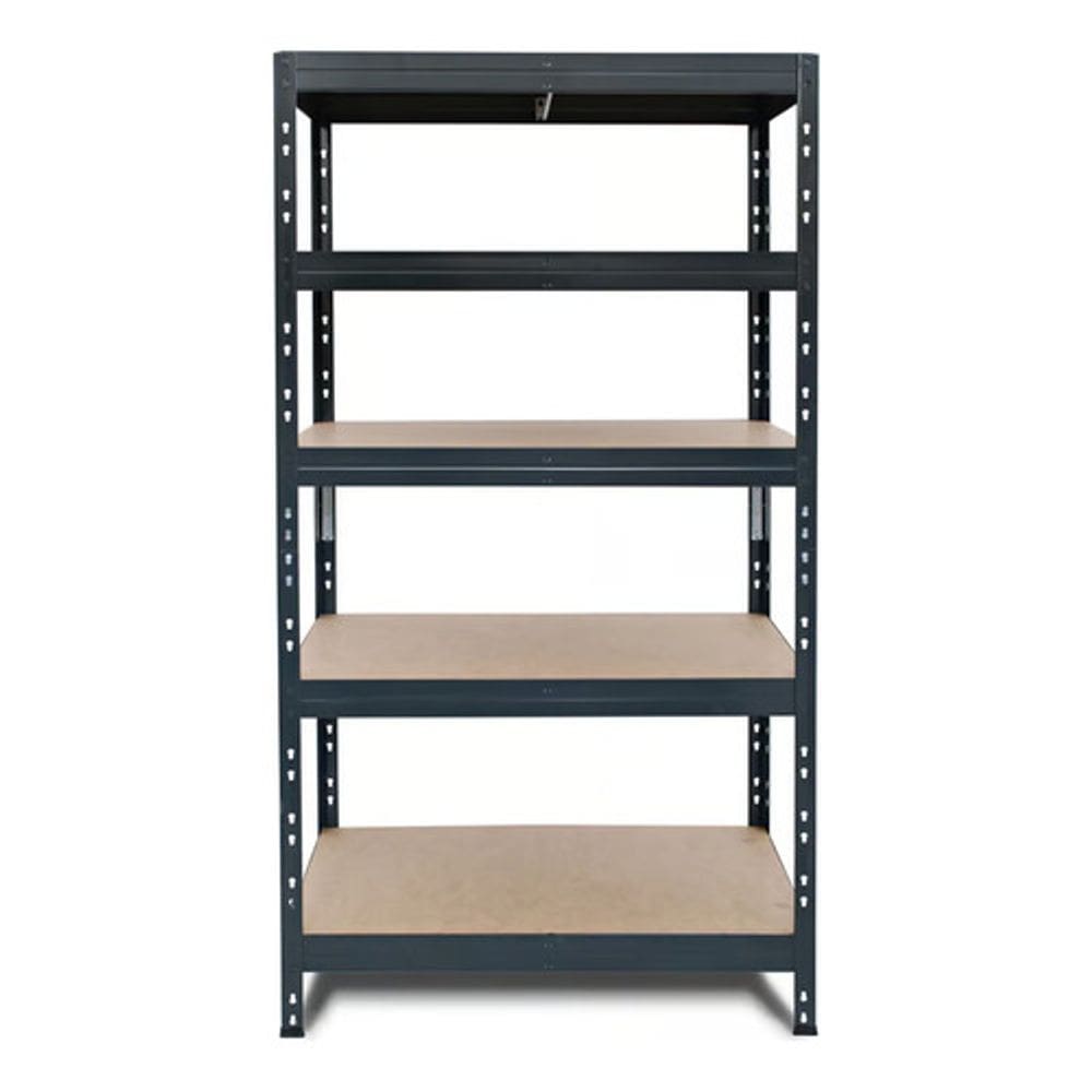 Estante De Metal E Madeira 5 Prateleiras 176x90x40cm Fixser