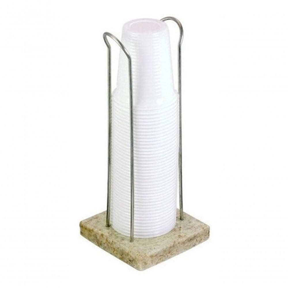 Porta Copo Dispenser De Mesa Em Granito P- Copos Chopp 300ml