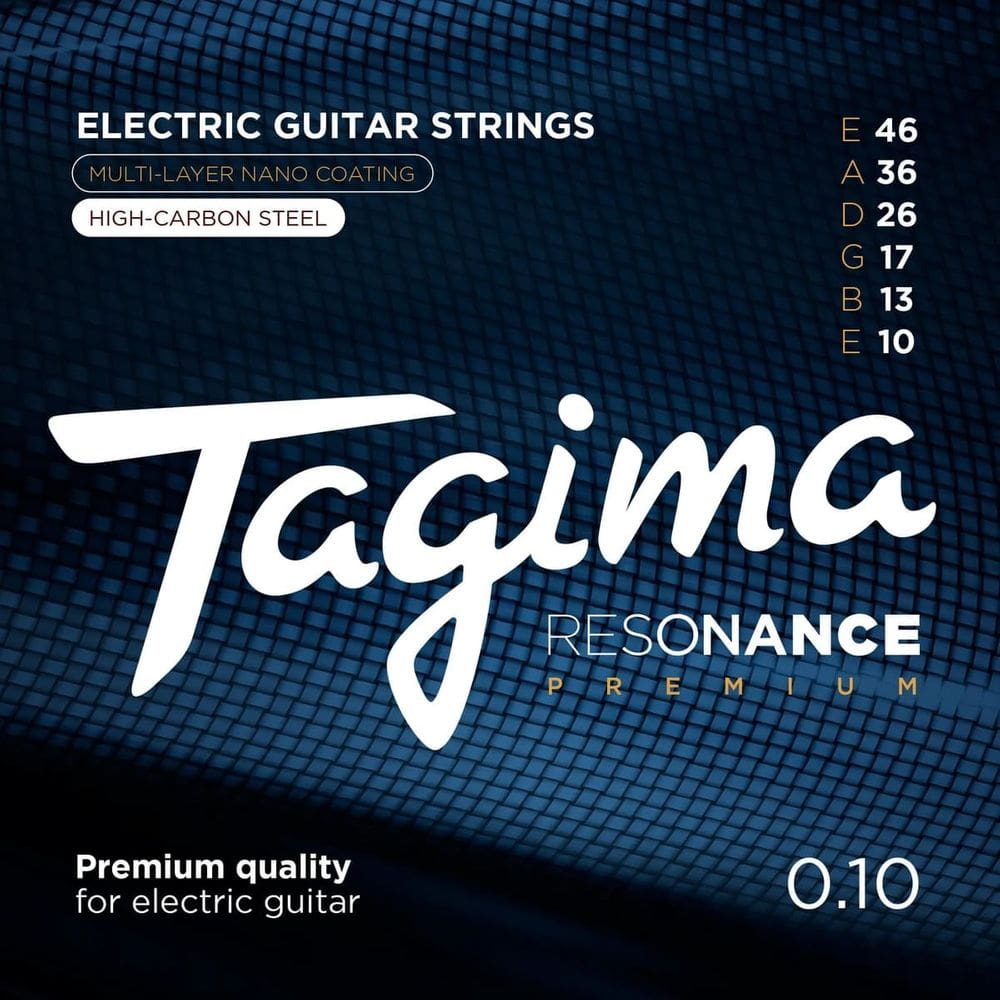 Encordoamento para Guitarra .010-.046 Resonance Premium Tagima