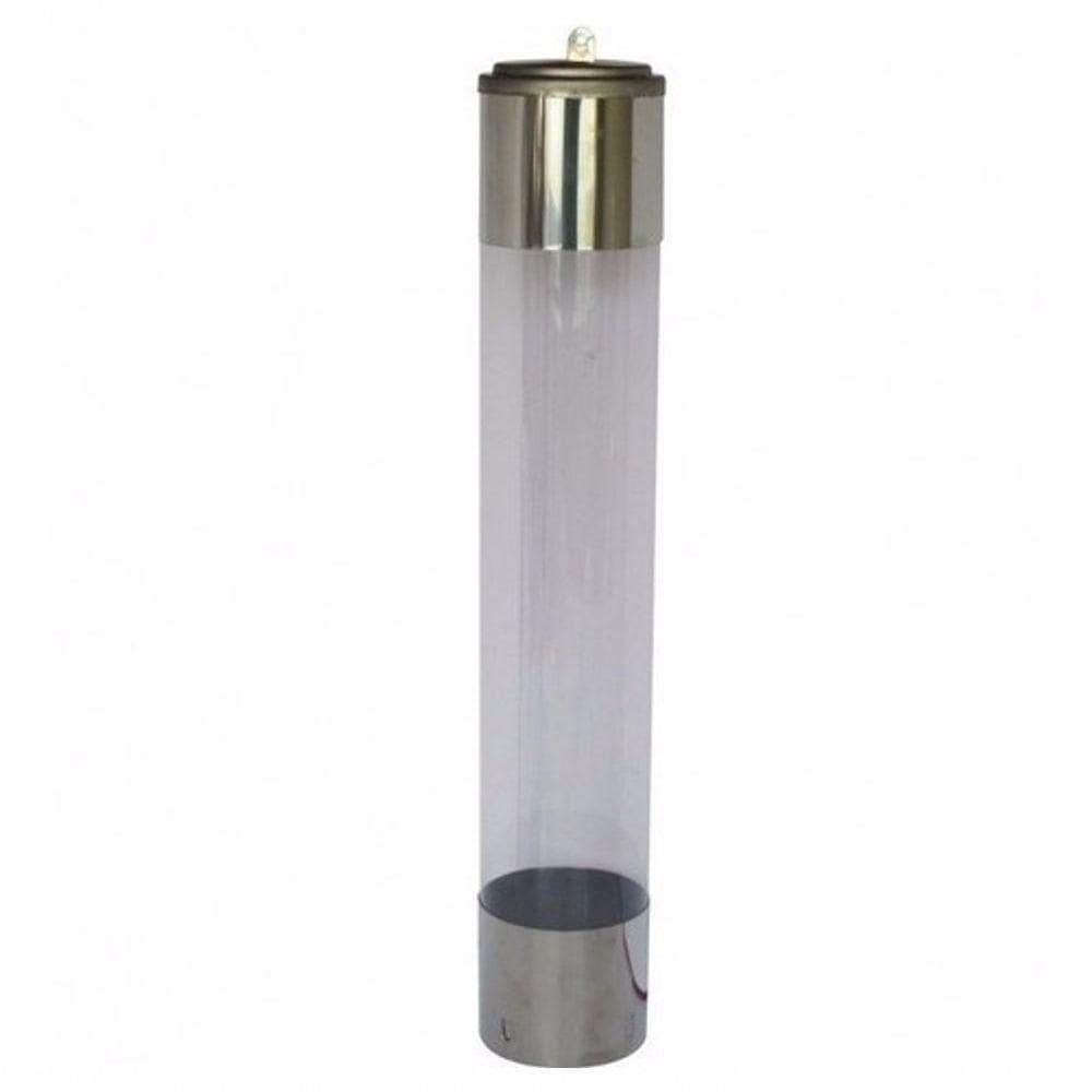 Suporte Dispenser De Copos De Chopp 300ml Cristal Inox Cor:branco