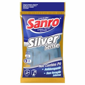 Luva Sanro Silver Sense Azul Tam.g