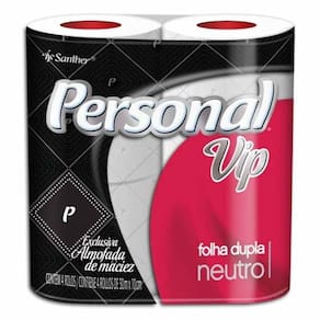 Papel Higiênico Personal Vip Folha Dupla Com 4 30 Mt