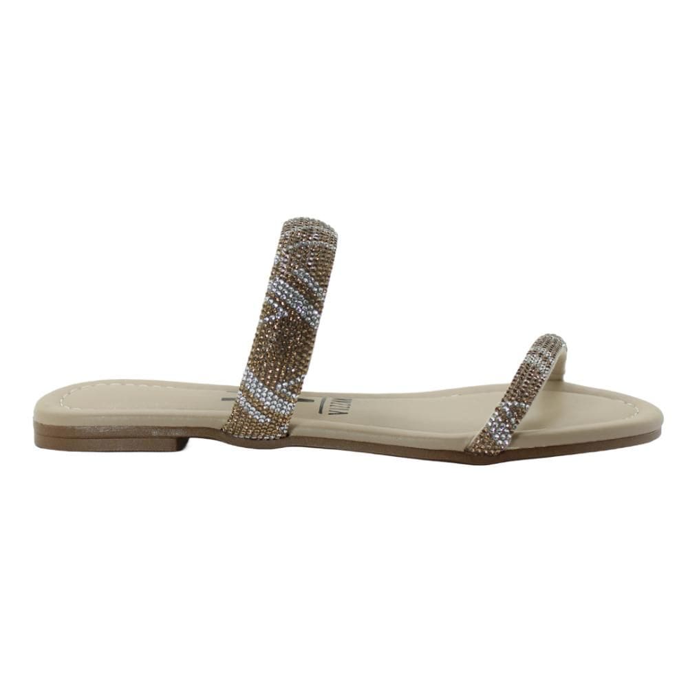 Rasteira Strass Feminina Vizzano Ref:6235.1189