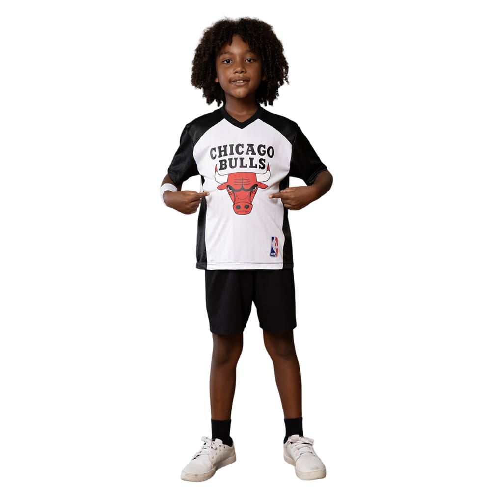 Camiseta Nba Juvenil Chicaco Bulls Modality
