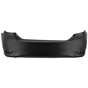 Parachoque Toyota Traseiro Corolla 2012 a 2014 Preto Liso