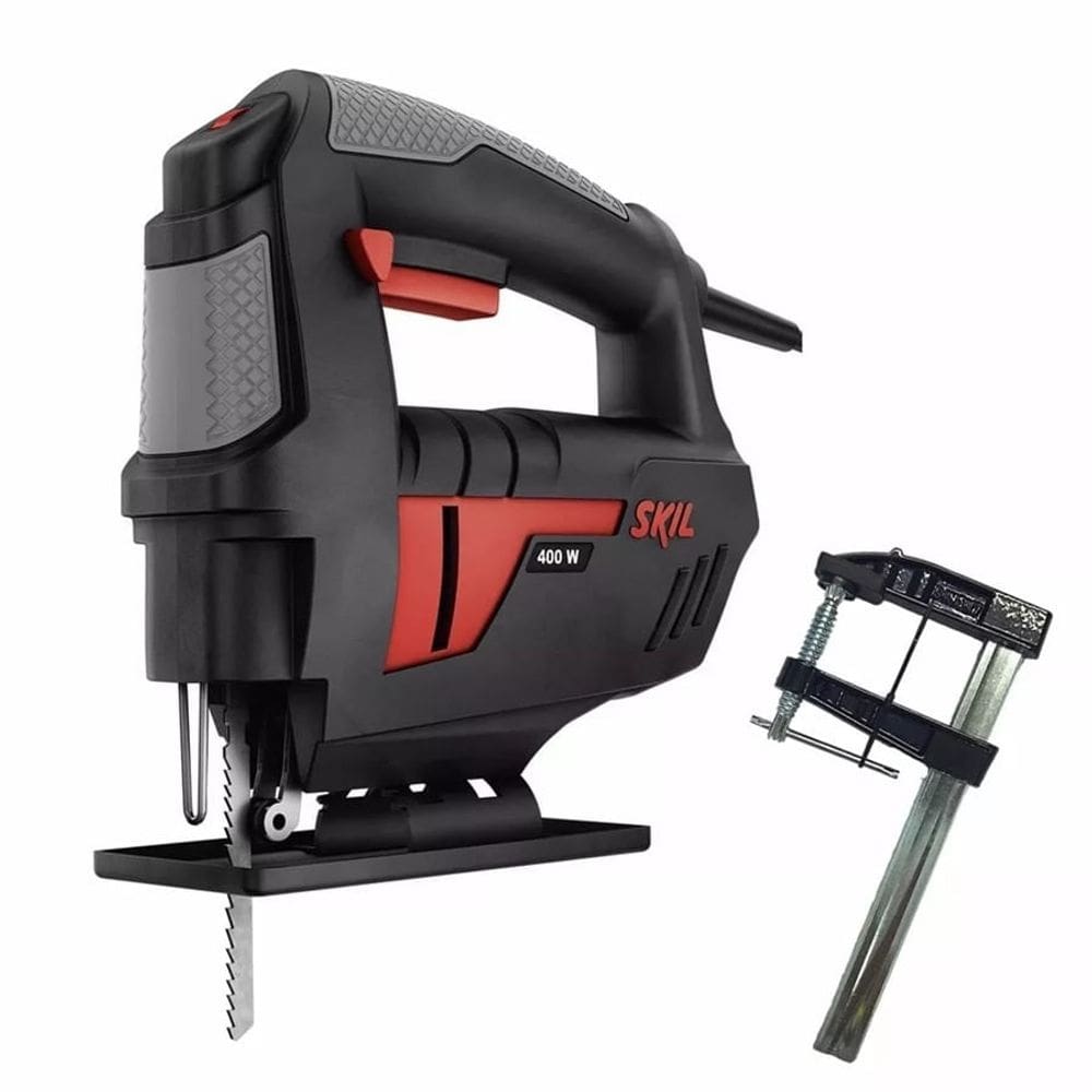Serra Tico-Tico Skil 4400 400W 220V com Sargento e 1 lâmina