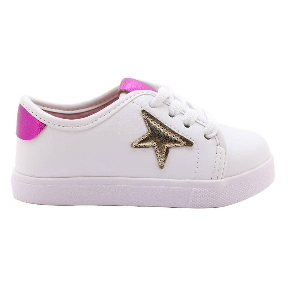 Tênis Bebê Estrela Molekinha Ref:2118.580