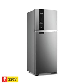 REEMBALADO: Geladeira Brastemp Duplex BRM55FK Frost Free 463L Inox - 220V