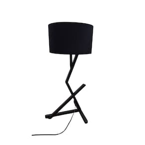 abajur de mesa luminária sala de estar industrial led Bali