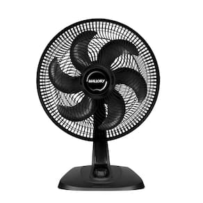 Ventilador de Mesa 40cm Mallory Turbo Fresh Pr-gr 127v Preto