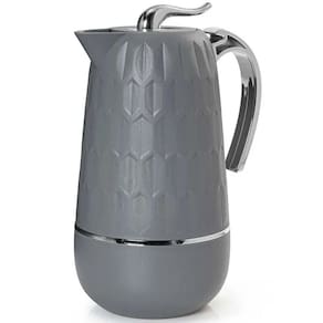 Garrafa Térmica Para Café E Chá 1l Pomenzi Cinza Termopro