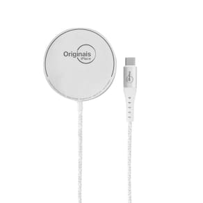 Carregador Magsafe, Carregamento por Indução, Originais iPlace, Branco