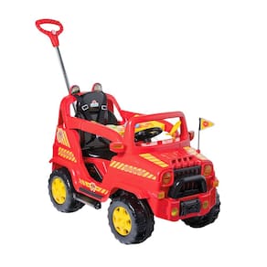 Carrinho De Passeio Pedal Diipi Bombeiro - Calesita