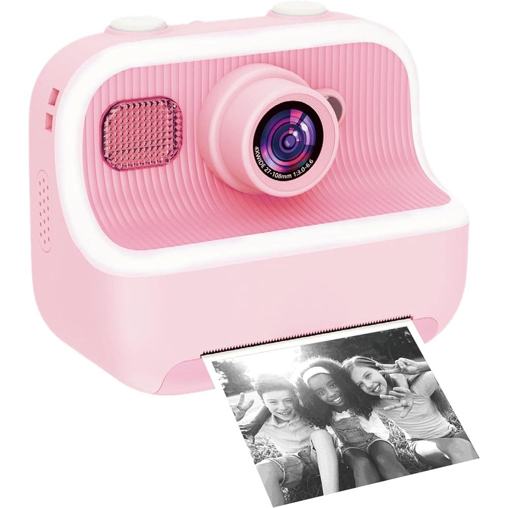 Câmera Fotográfica Digital Impressão Instantânea Rosa - Zoop Toys