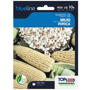 Sementes de Milho de Pipoca Blueline TOPSEED