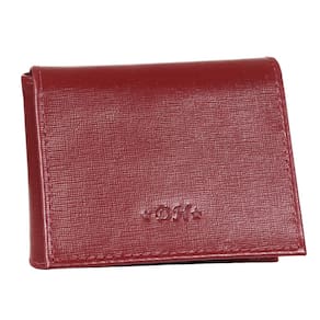 Carteira em Couro Vermelho DH Couros 37240