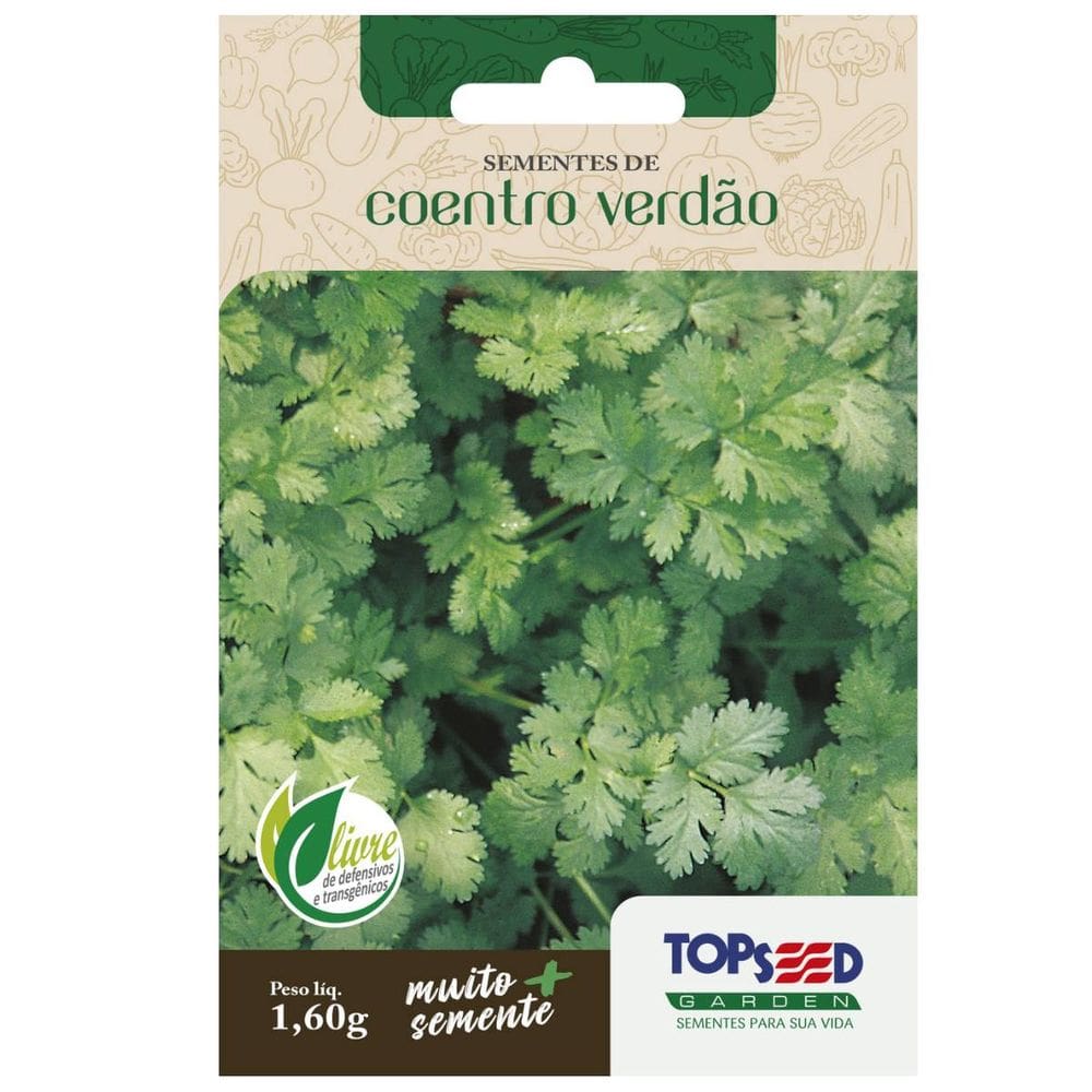 Sementes de Coentro Verdão TOPSEED
