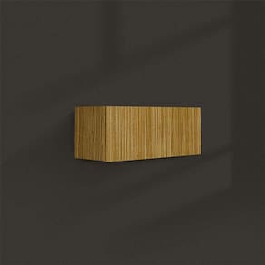 Armário Aéreo Ambiente Art 1 Porta Basculante 80cm Freijó Riscatto - Kits Paraná