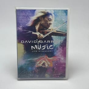 Dvd David Garrett - Music Live In Concert