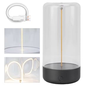 Luminaria Lampada Filamento Magnetica Minimalista Decoraçao Moderna Quarto Mesa Sala Escrivaninha Casa Desktop