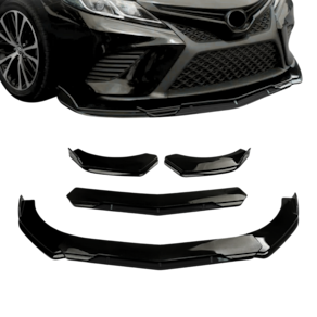 Spoiler Frontal Universal Black Piano Chevrolet Volkswagen M
