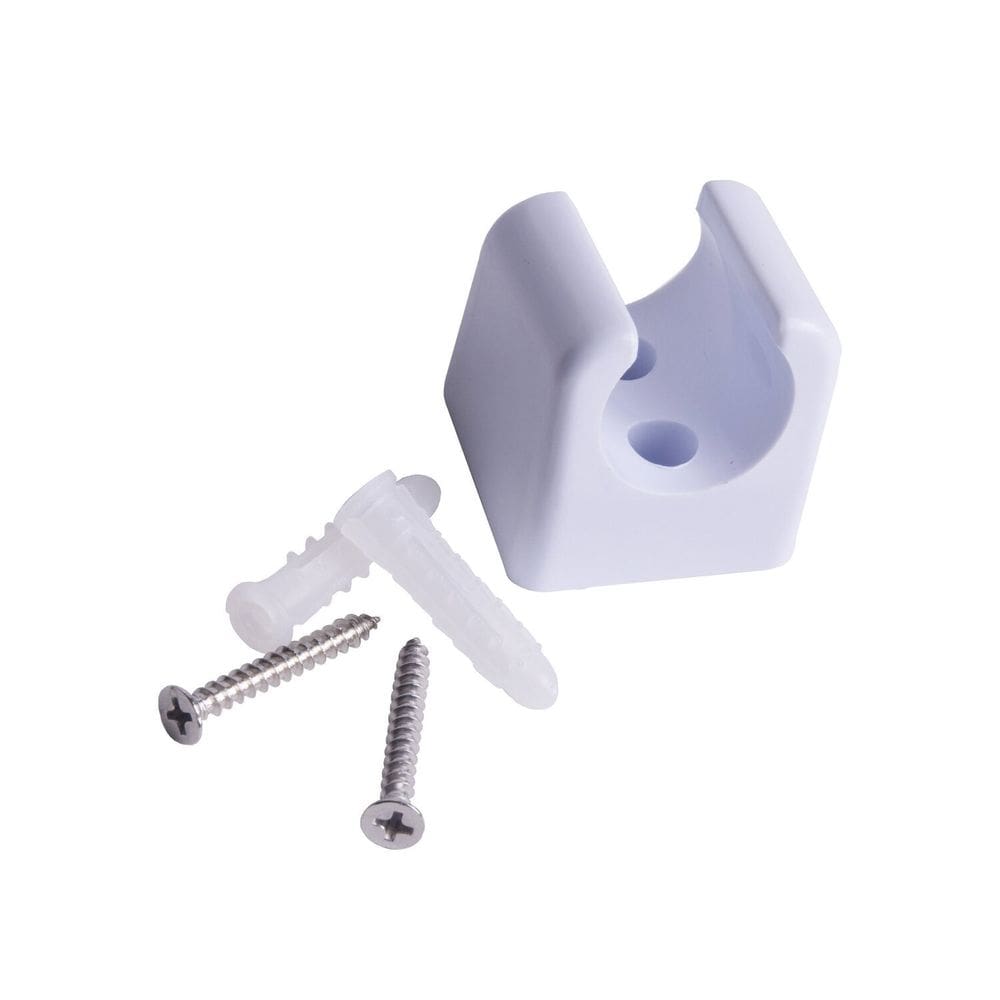 Suporte de Duchas para Banheiro Branco