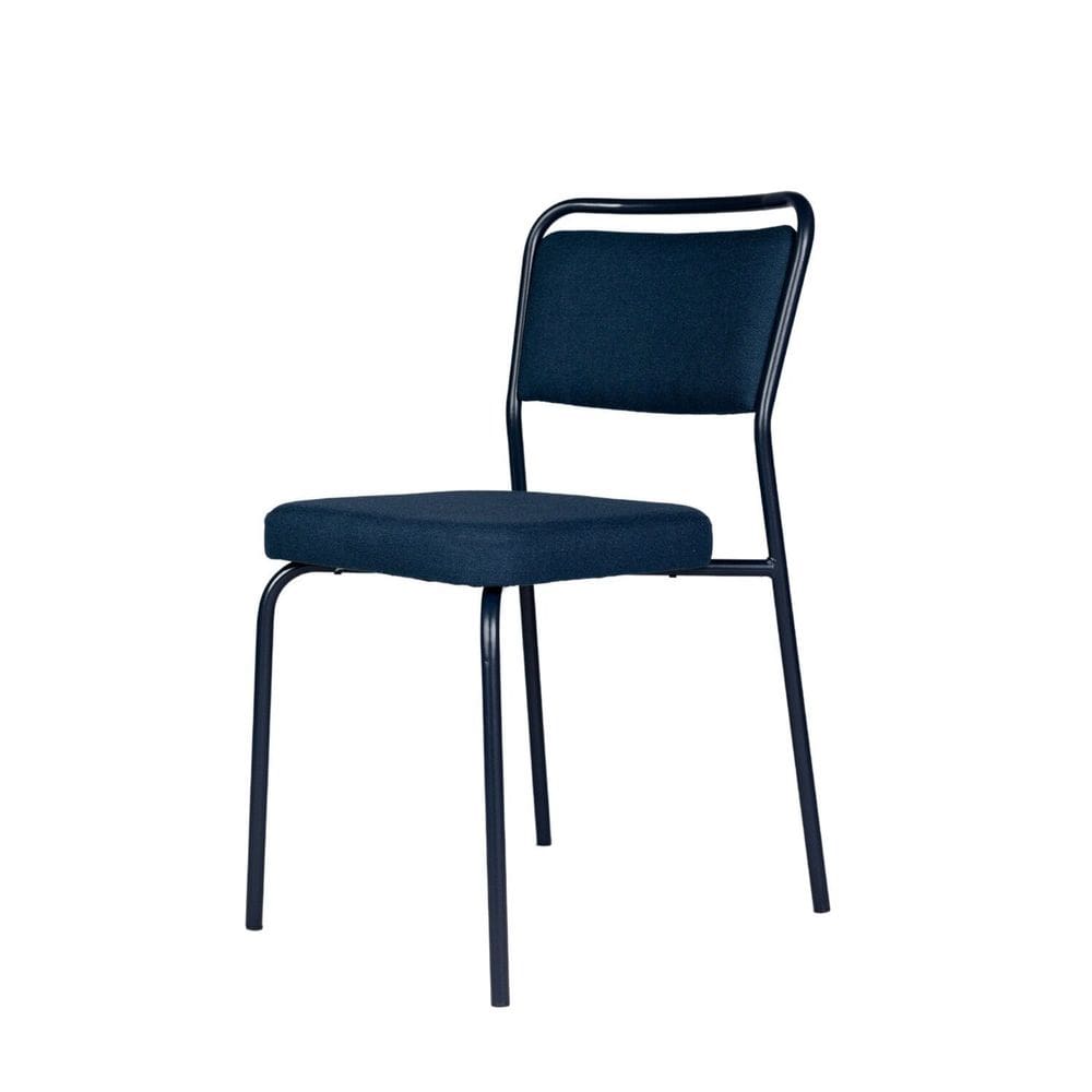 Cadeira em Aço Pops Linha Industrial Azul