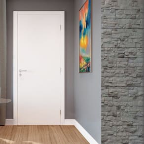 Rodapé de Poliestireno Liso 10cm X 15 Cm X 240cm Branco