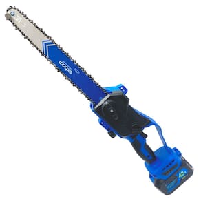 Motosserra Elétrica 48V com Bateria Recarregável e Acessórios