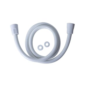 Mangueira para Ducha Pp Eco para Banheiro Branco