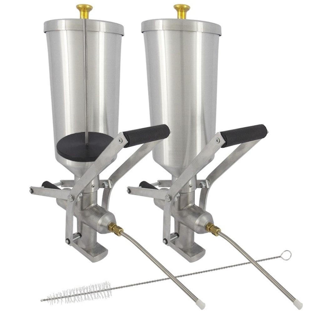 Kit 2 Doceira de Churros 2 Litros com Contrapeso (Recheadeira de Churros)