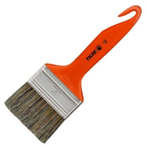 Pincel Trincha Para pintura Econômica Cerdas Gris 3" Tigre