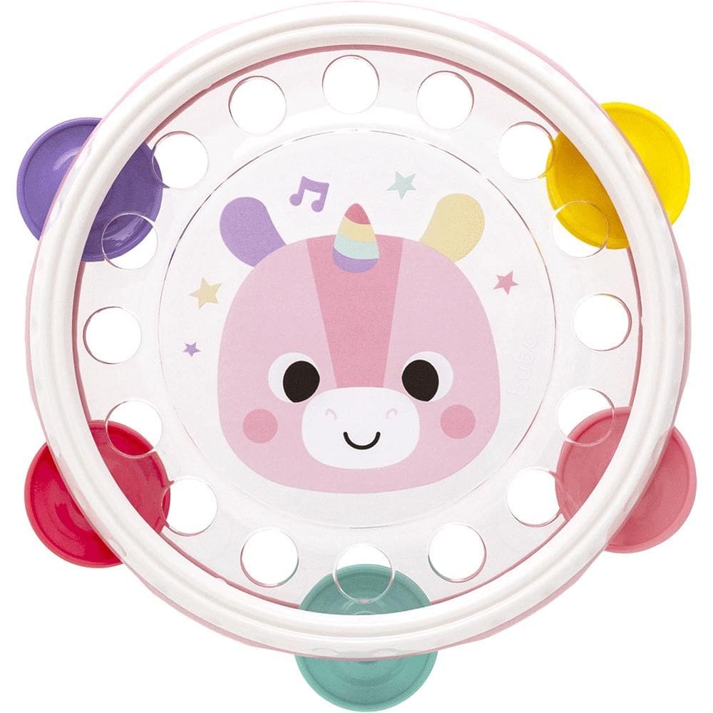 Pandeiro Buba Zoo Unicórnio Colorido