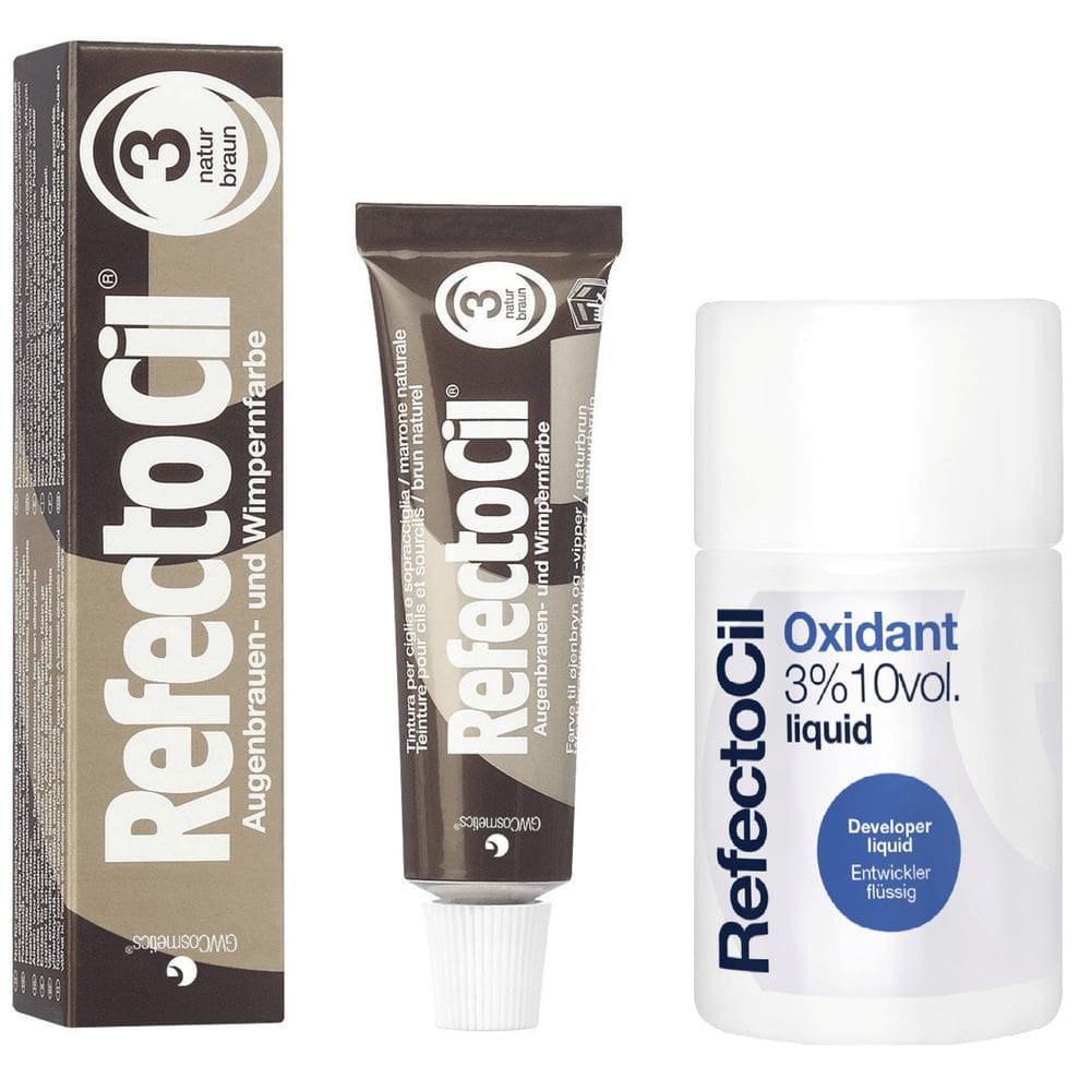 Refectocil Tintura Sobrancelhas Castanho Natural 3.0 e Oxidante