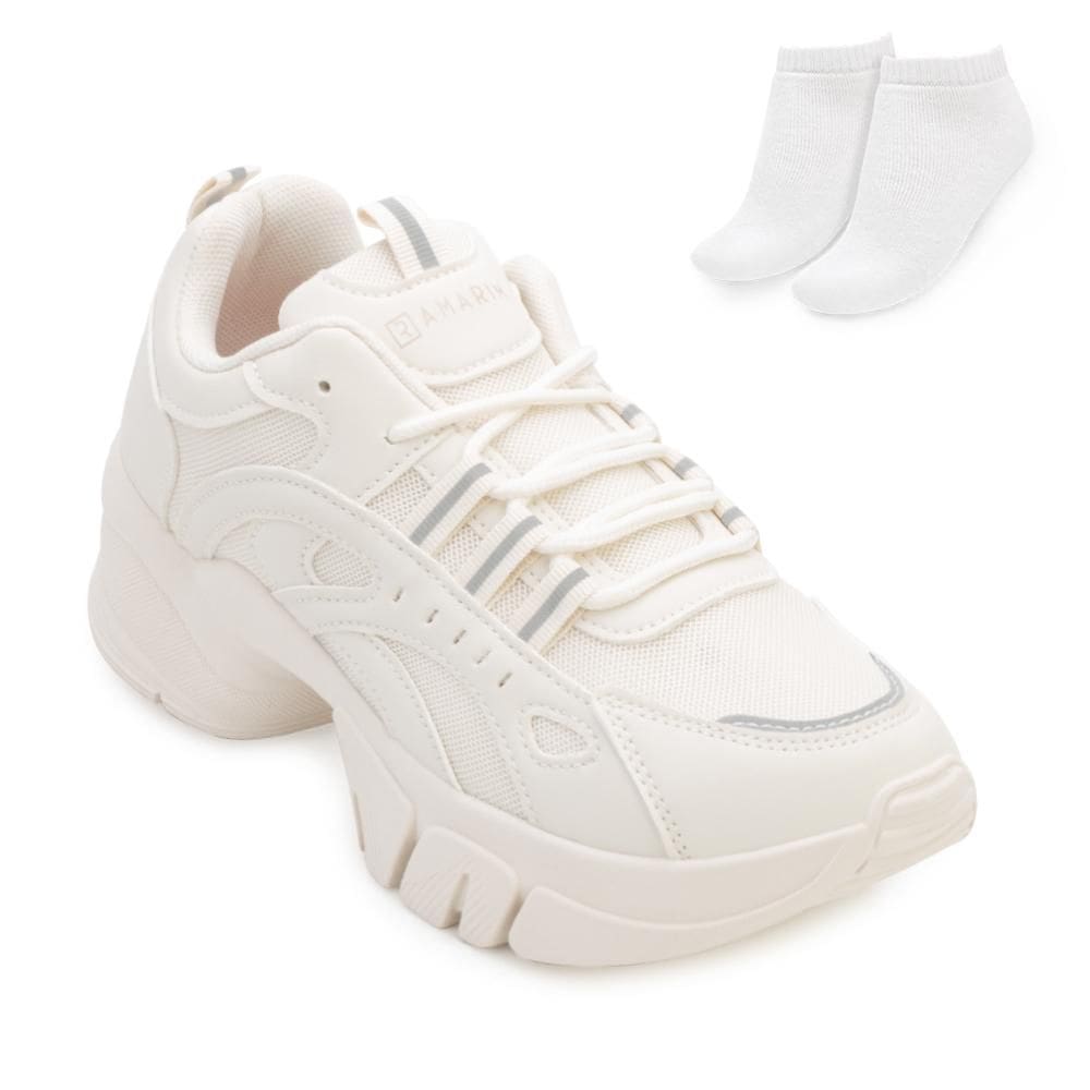 Tênis Chunky Sneakers Ramarim e Meia RM24-24802