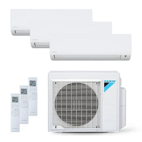 Ar-Condicionado Multi Split Inverter 24000 BTUs Daikin Quente e Frio (2 Evap. HW 9000 + 1 Evap. HW 12000) 220V