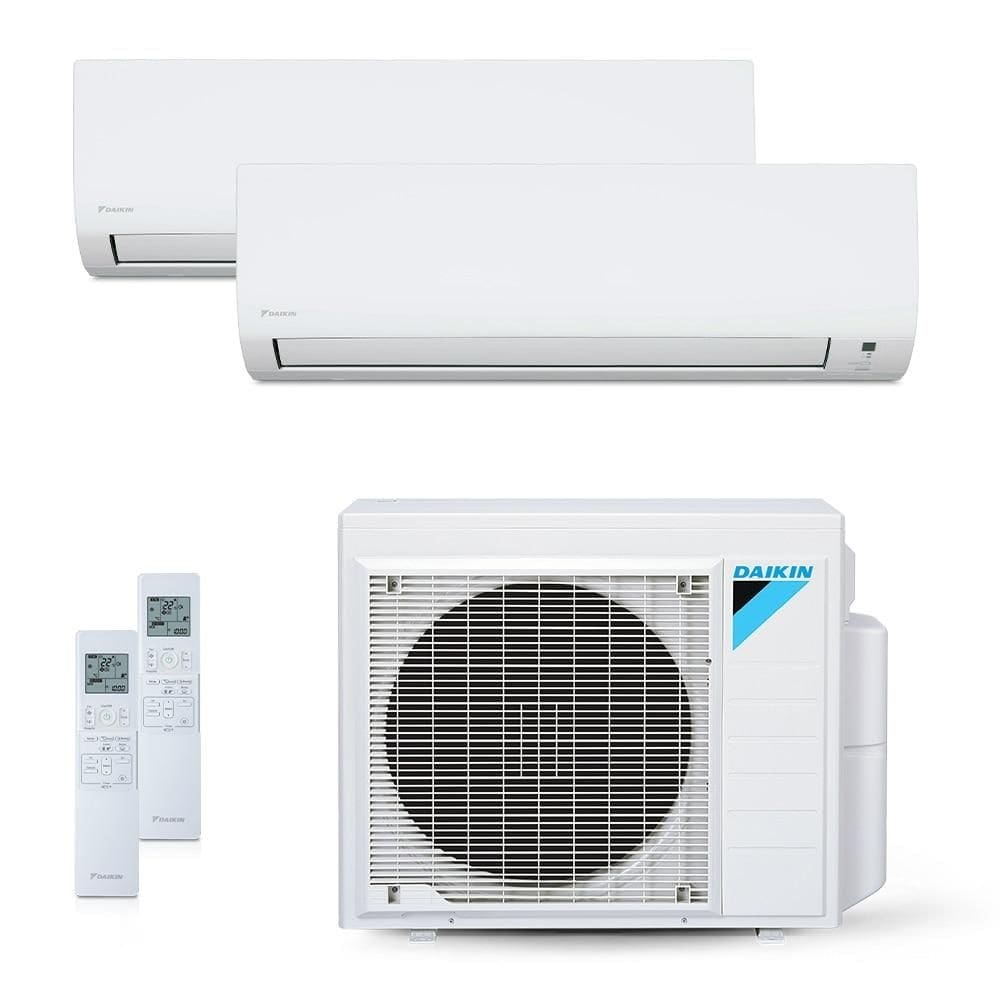 Ar-Condicionado Multi Split Inverter 18000 BTUs Daikin Quente e Frio (2 Evap. HW 12000) 220V