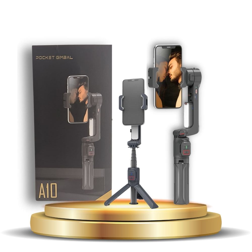 Estabilizador Gimbal Profissional e Portátil de 3 Eixos