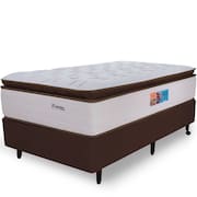 Cama Box Solteiro Sensation Mola Ensacada Premium 88x188 BF Colchões