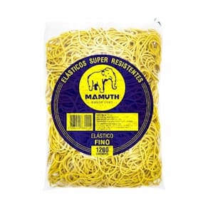 Elástico Amarelo 1kg Nº 18 Mamuth