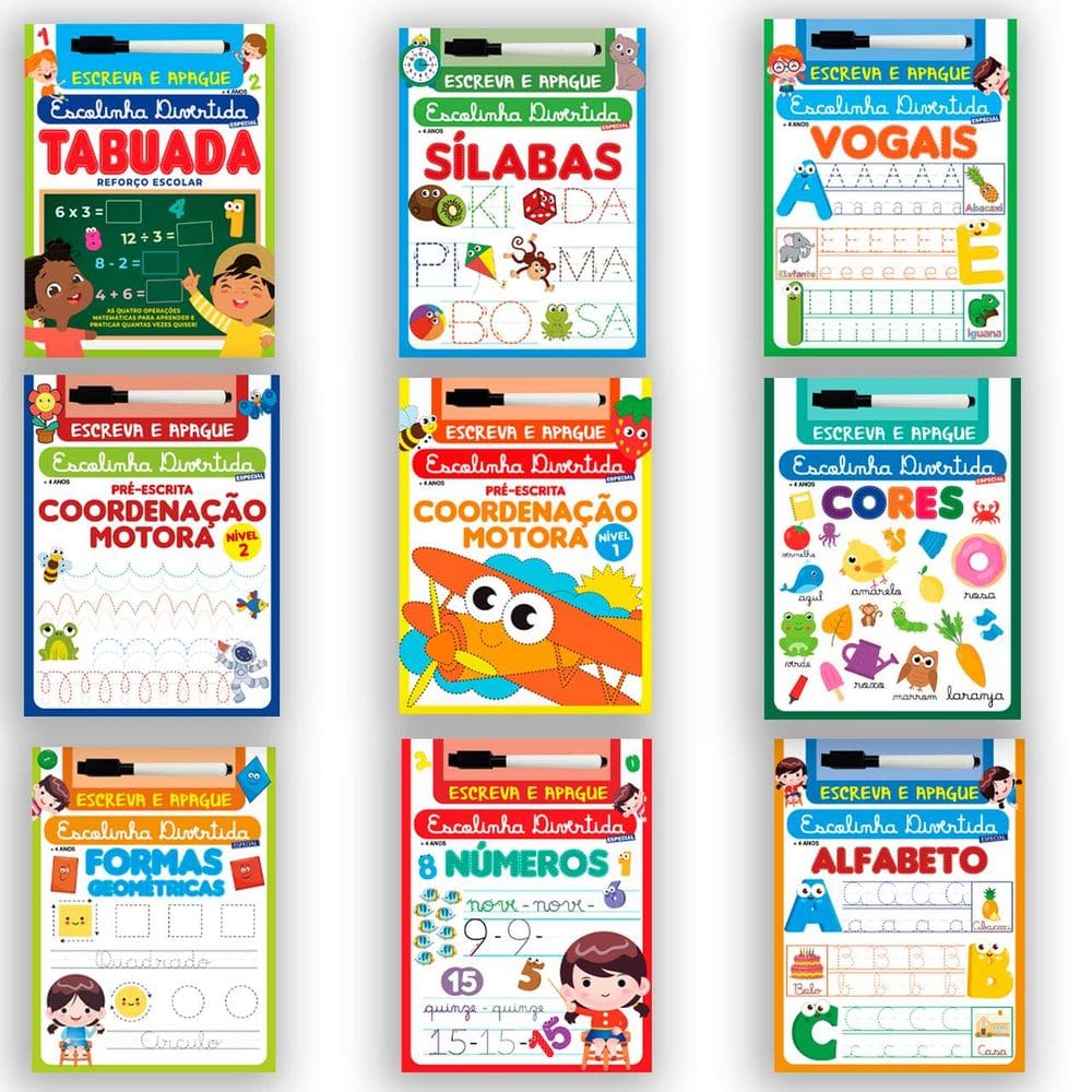 Combo Escolinha Divertida Especial Completo