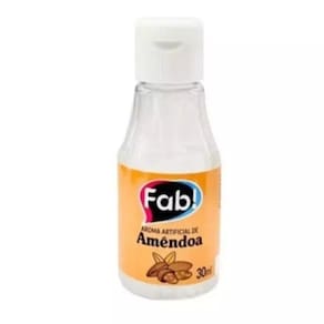 Aroma Essência Alimentícia Artificial Fab 30ml Amêndoa