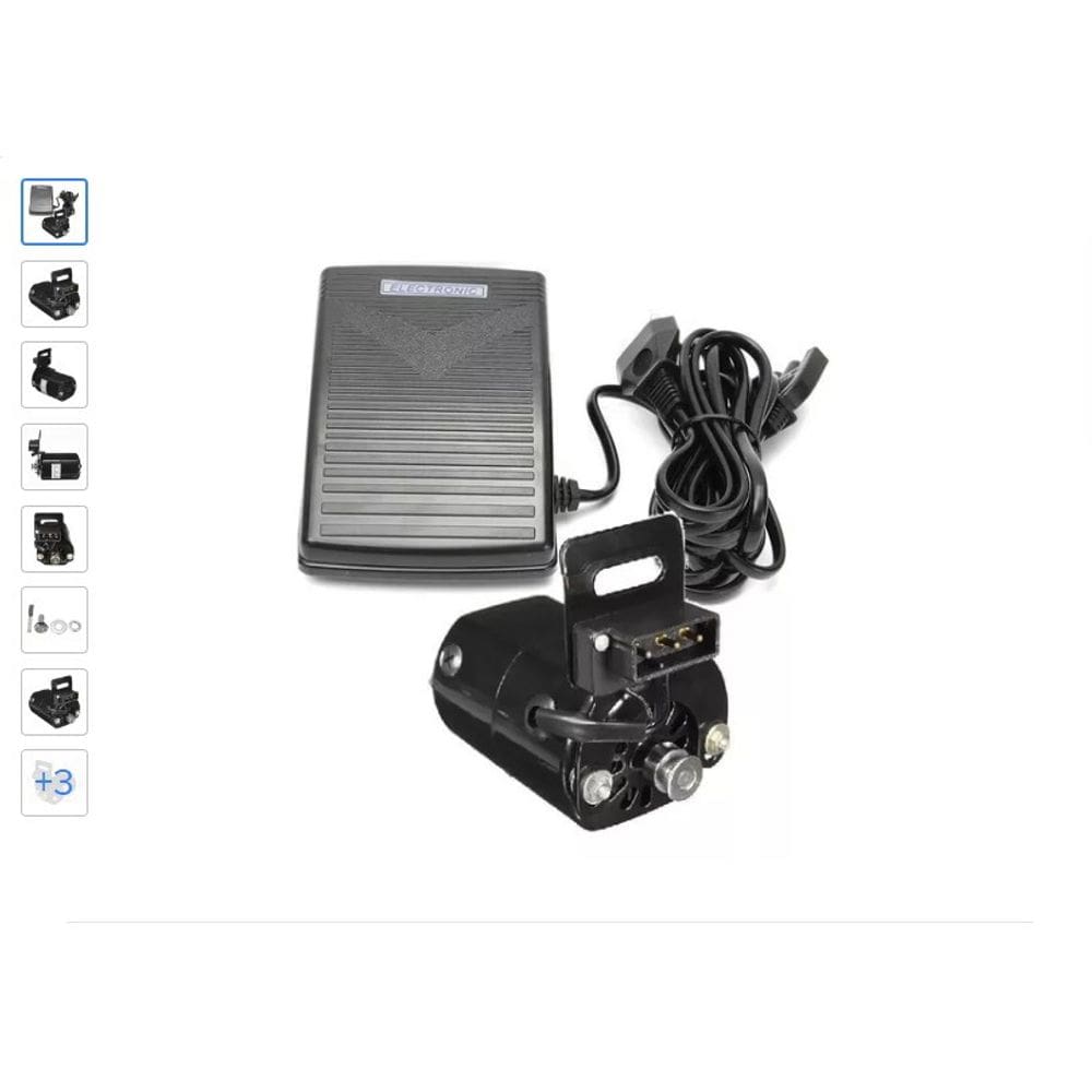 Motor Doméstico+Pedal Acelerador Eletrônico Domésticas