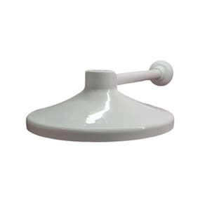 Chuveiro Grande 9 Polegadas , Ducha Fria para Piscina, Jardim ou Quintal Branco