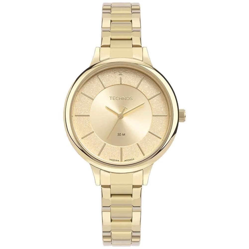 Relógio Technos Feminino Brilho 2036MRE/1X