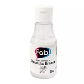 Aroma Essência Alimentícia Artificial Fab 30ml Baunilha Branca