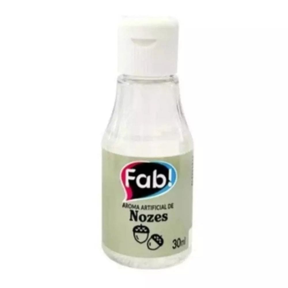 Aroma Essência Alimentícia Artificial Fab 30ml Nozes