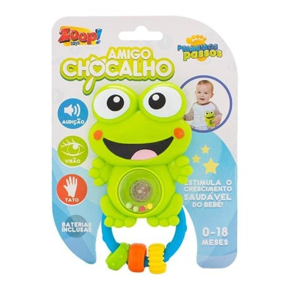 Chocalho Amigo Sapinho Zoop Toys