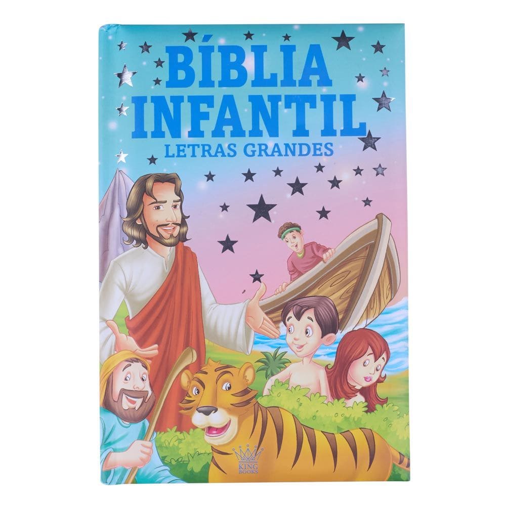 Bíblia Infantil Letras Grandes King Books 33259