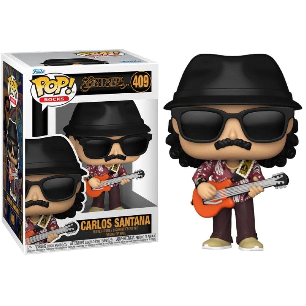 Funko Pop Rocks Carlos Santana 409